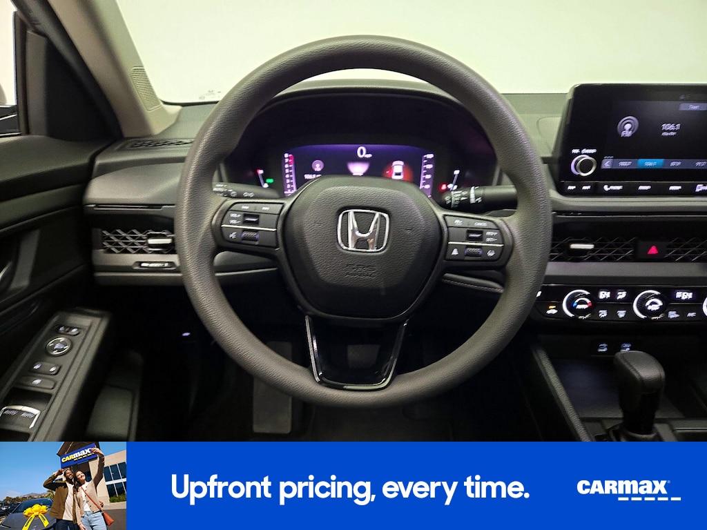 used 2024 Honda Accord car, priced at $27,998