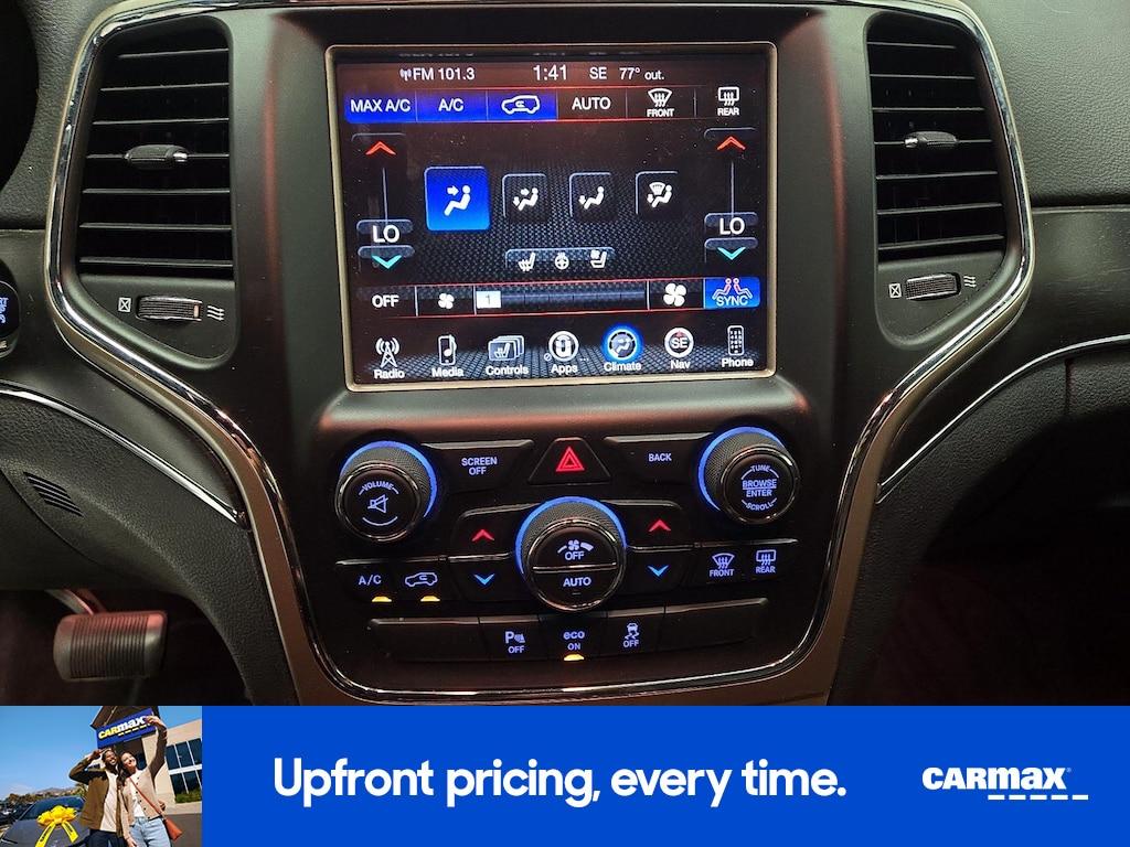 used 2015 Jeep Grand Cherokee car, priced at $15,998