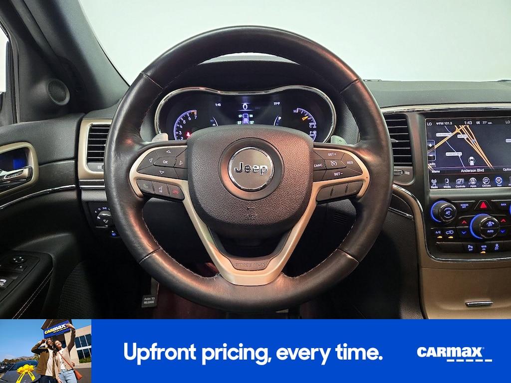 used 2015 Jeep Grand Cherokee car, priced at $15,998