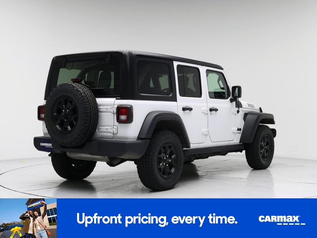 used 2021 Jeep Wrangler car, priced at $27,998