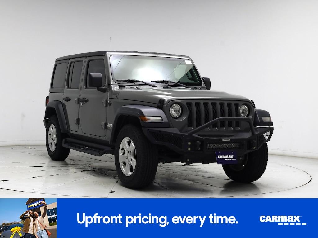 used 2018 Jeep Wrangler car, priced at $25,998