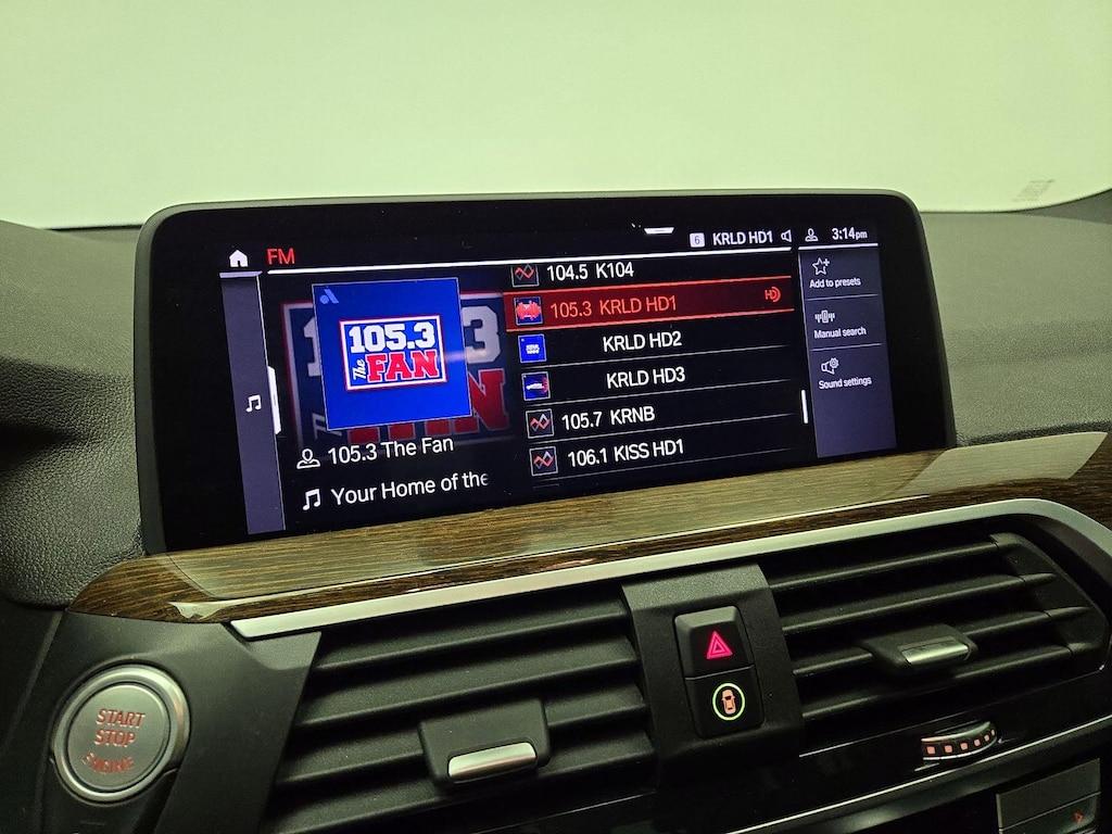 used 2020 BMW X3 car, priced at $23,998