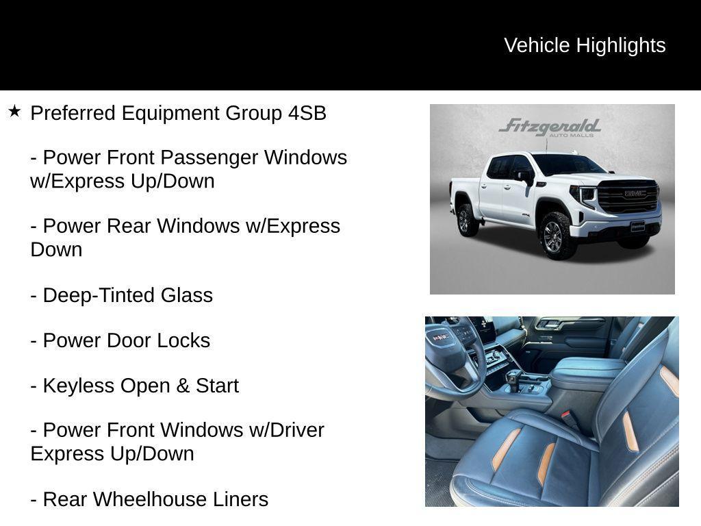used 2025 GMC Sierra 1500 car, priced at $60,384