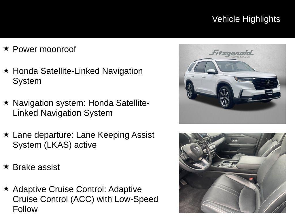 used 2025 Honda Pilot car, priced at $45,985