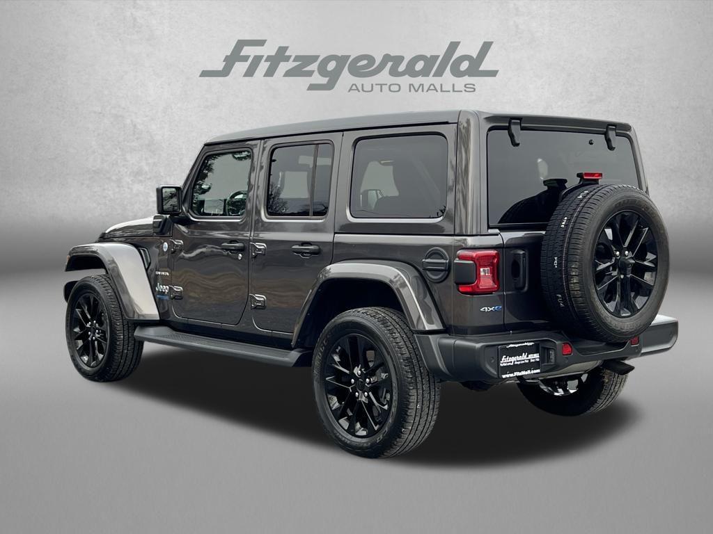 used 2021 Jeep Wrangler Unlimited 4xe car, priced at $27,385