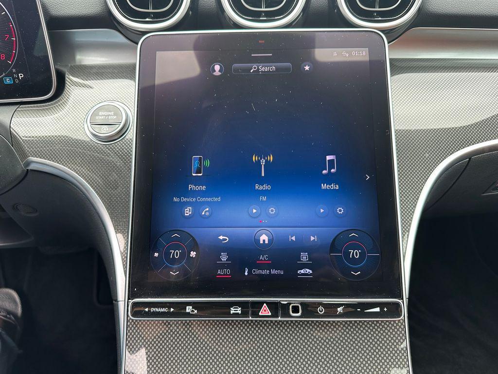 used 2024 Mercedes-Benz C-Class car, priced at $34,985