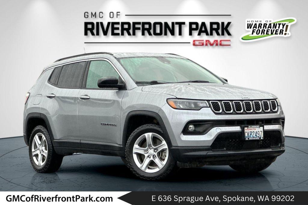 used 2024 Jeep Compass car, priced at $20,700