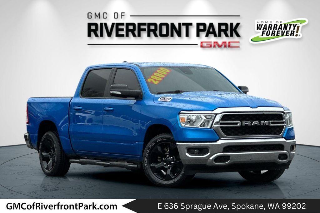 used 2021 Ram 1500 car, priced at $28,700