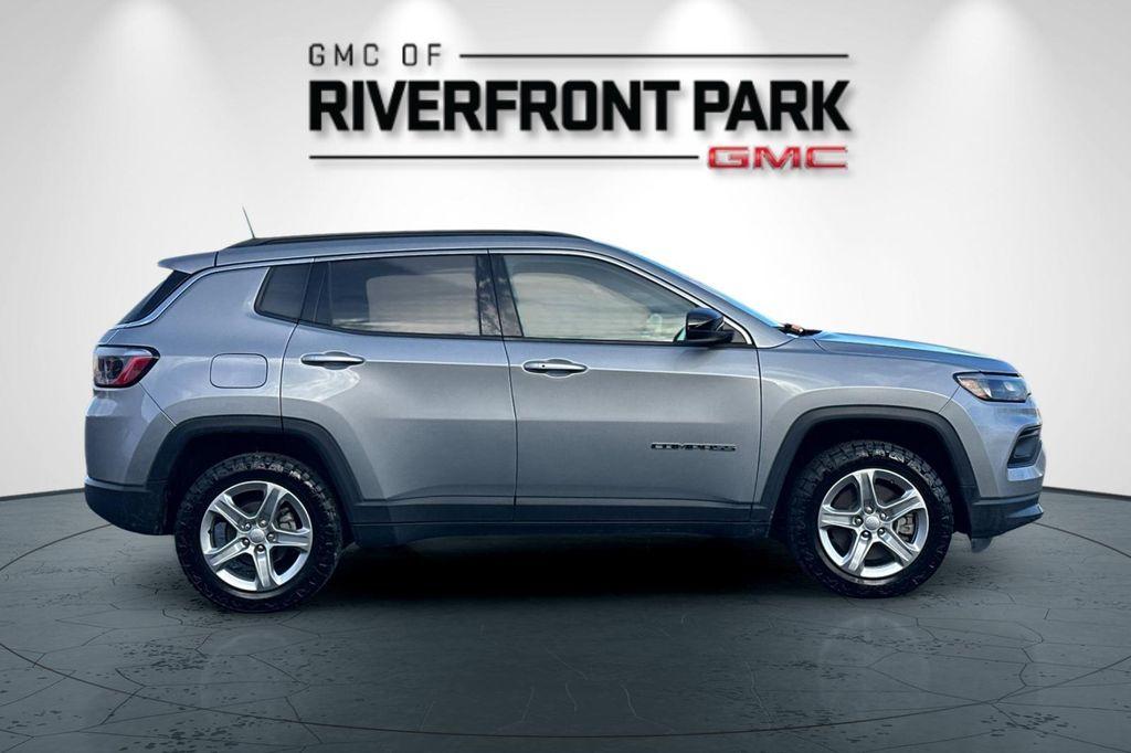 used 2024 Jeep Compass car, priced at $18,500
