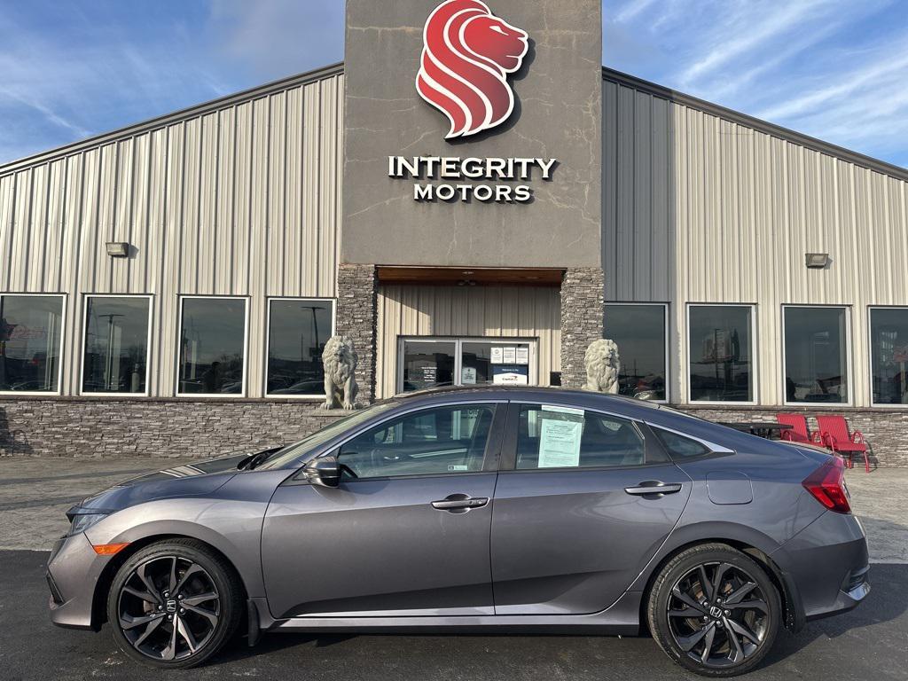 used 2020 Honda Civic car, priced at $21,490
