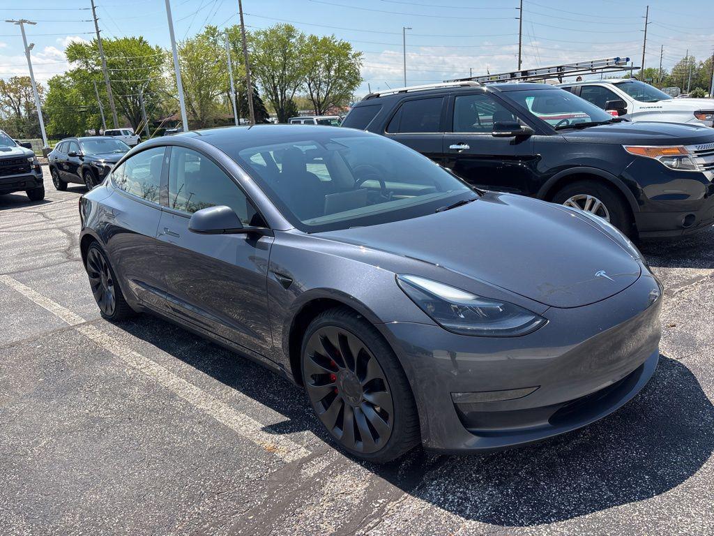 used 2023 Tesla Model 3 car, priced at $29,042