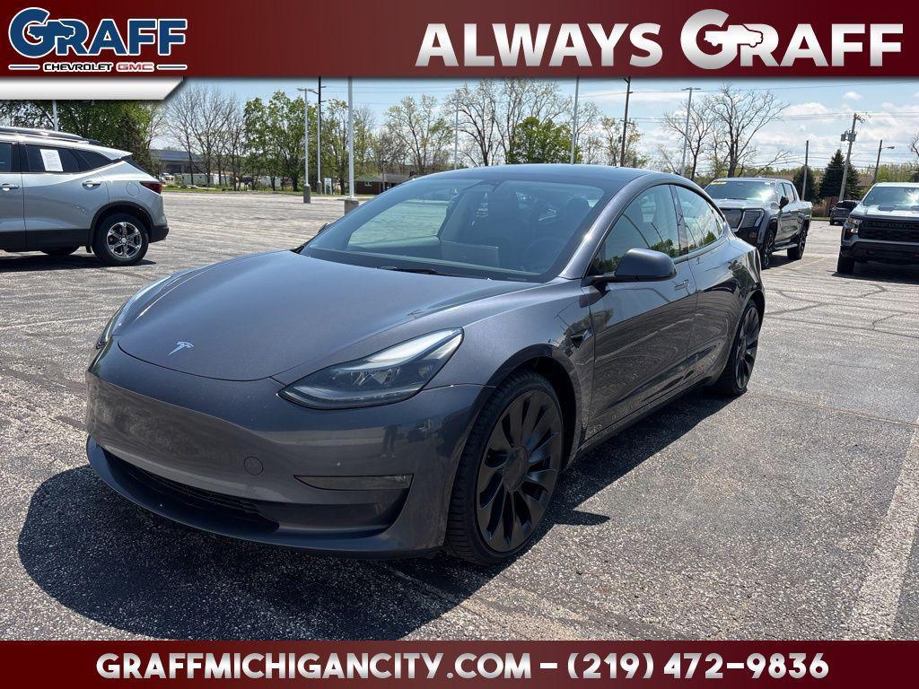 used 2023 Tesla Model 3 car, priced at $29,042