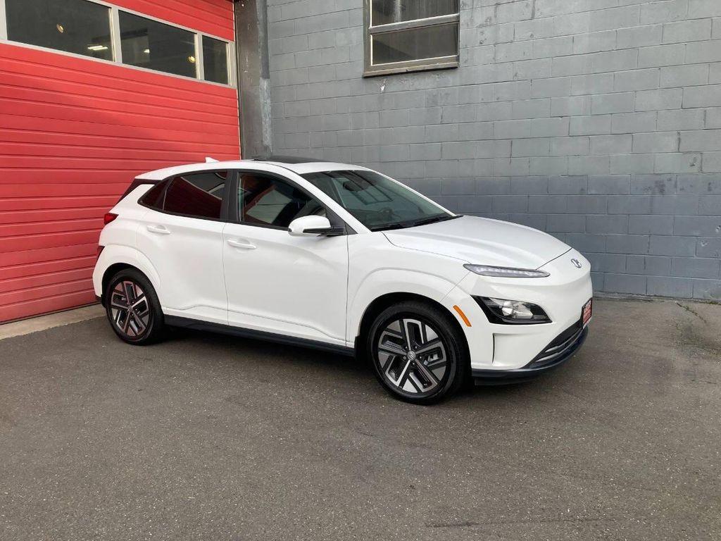 used 2022 Hyundai Kona EV car, priced at $19,995