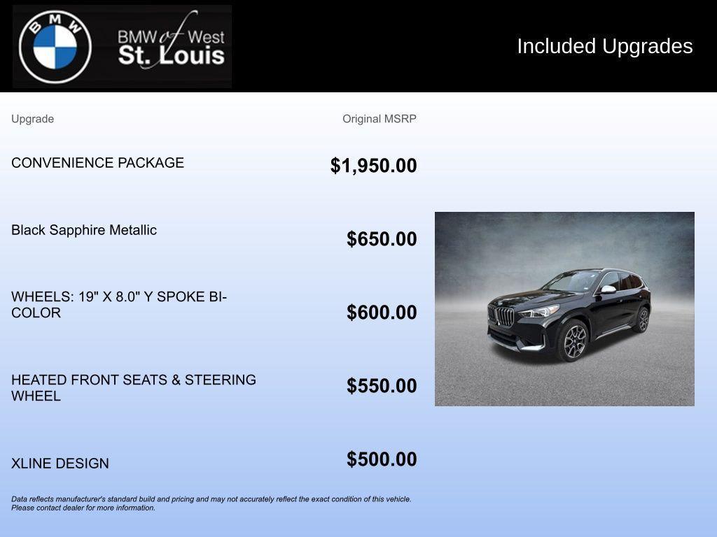 used 2023 BMW X1 car, priced at $29,785