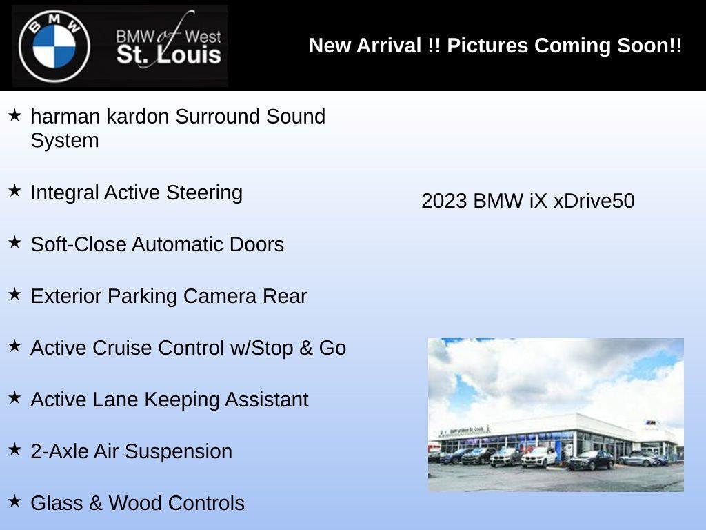 used 2023 BMW iX car, priced at $49,943