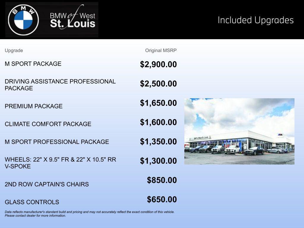 new 2026 BMW X7 car, priced at $102,255