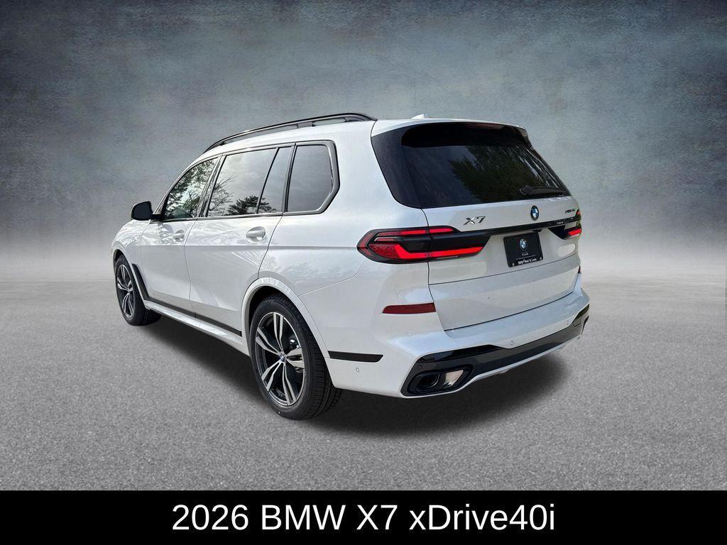 new 2026 BMW X7 car, priced at $100,460