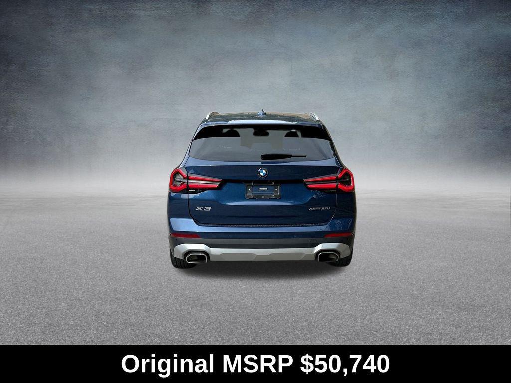 used 2022 BMW X3 car, priced at $28,885