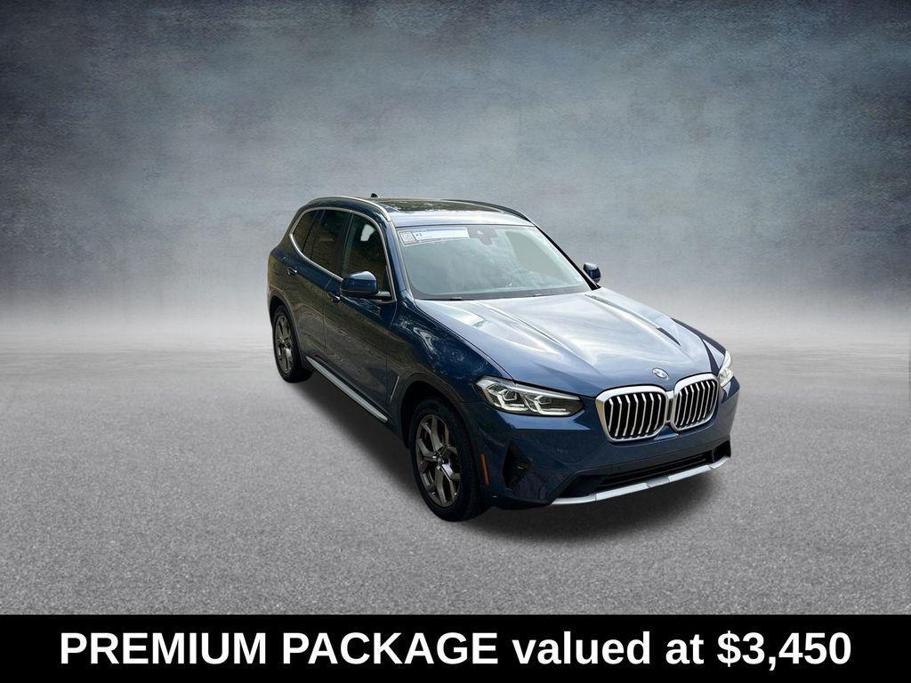 used 2022 BMW X3 car, priced at $28,885