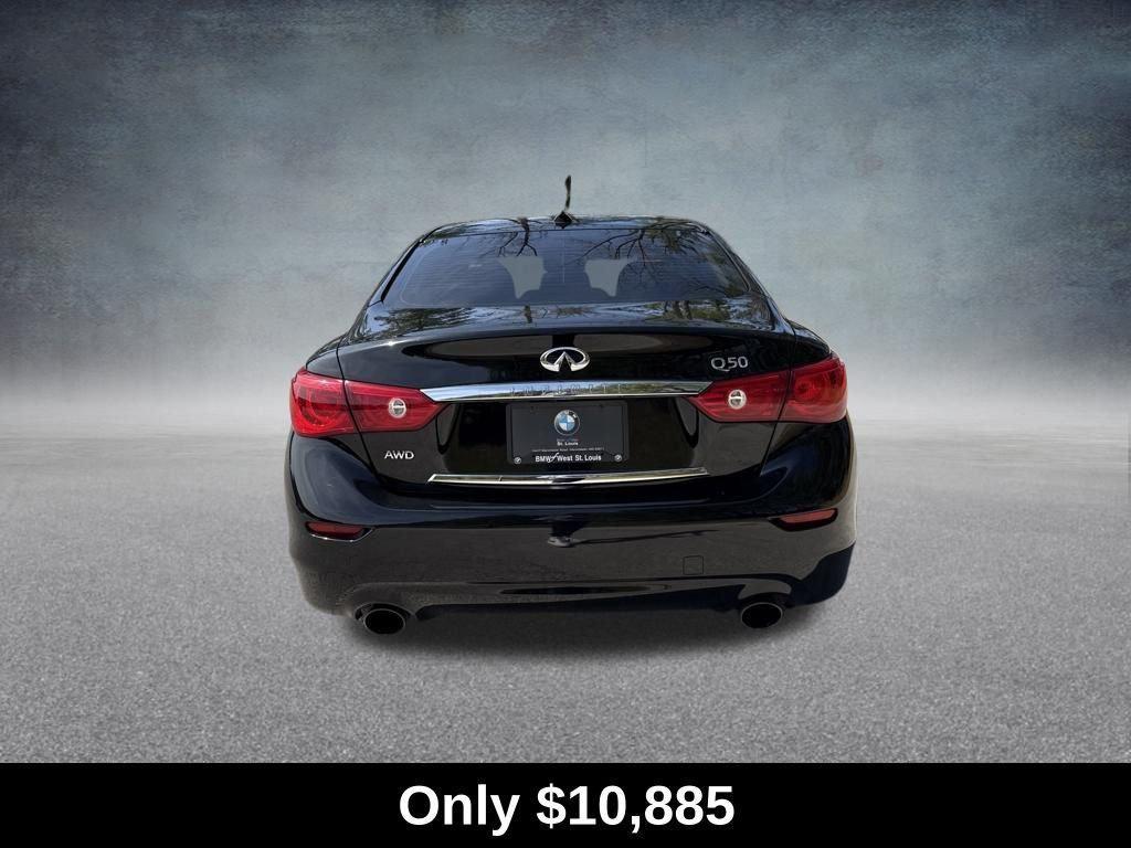 used 2014 INFINITI Q50 car, priced at $10,885