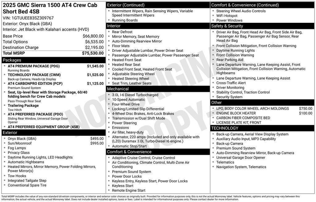 used 2025 GMC Sierra 1500 car