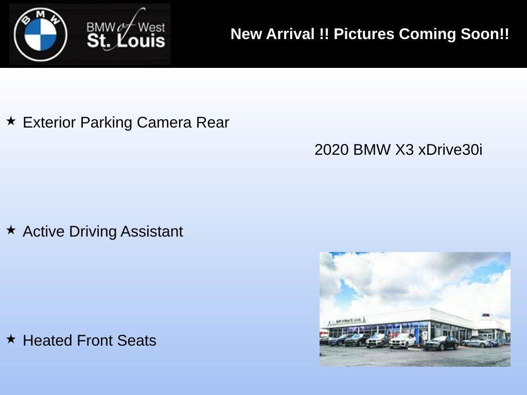used 2020 BMW X3 car, priced at $23,767