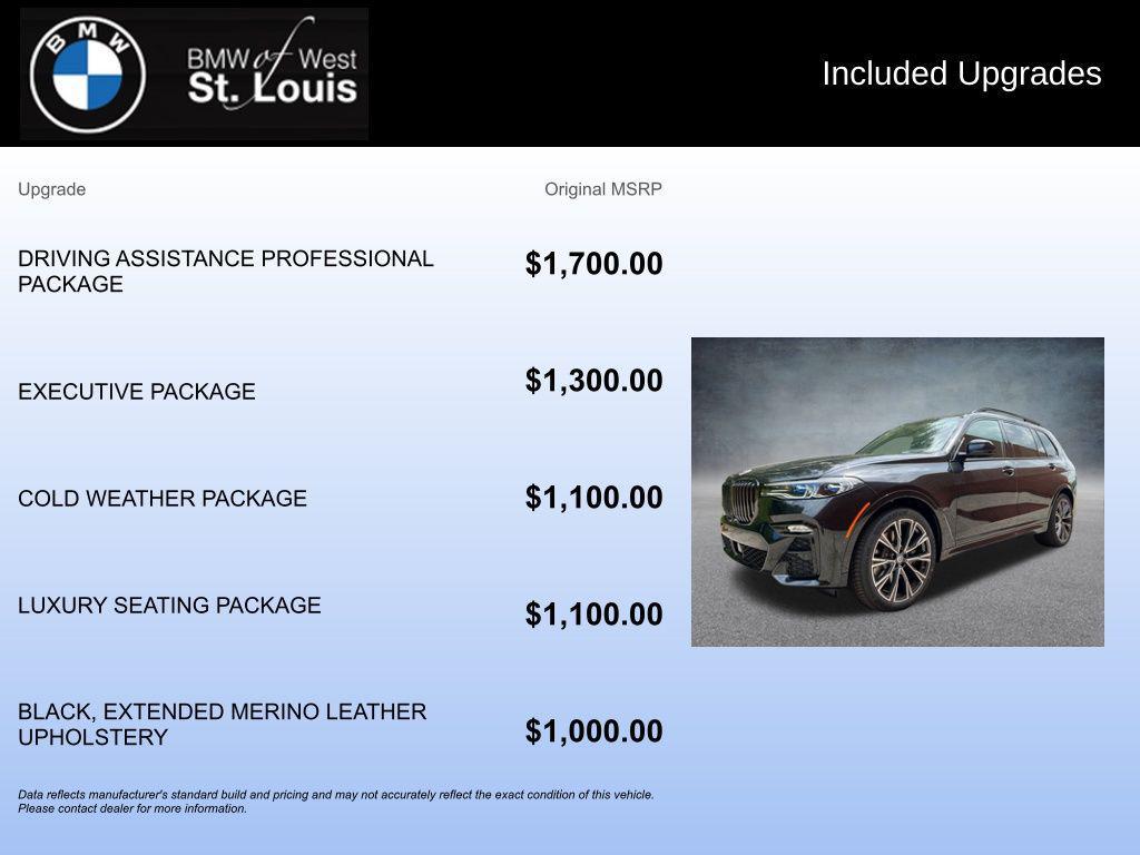 used 2022 BMW X7 car, priced at $57,959