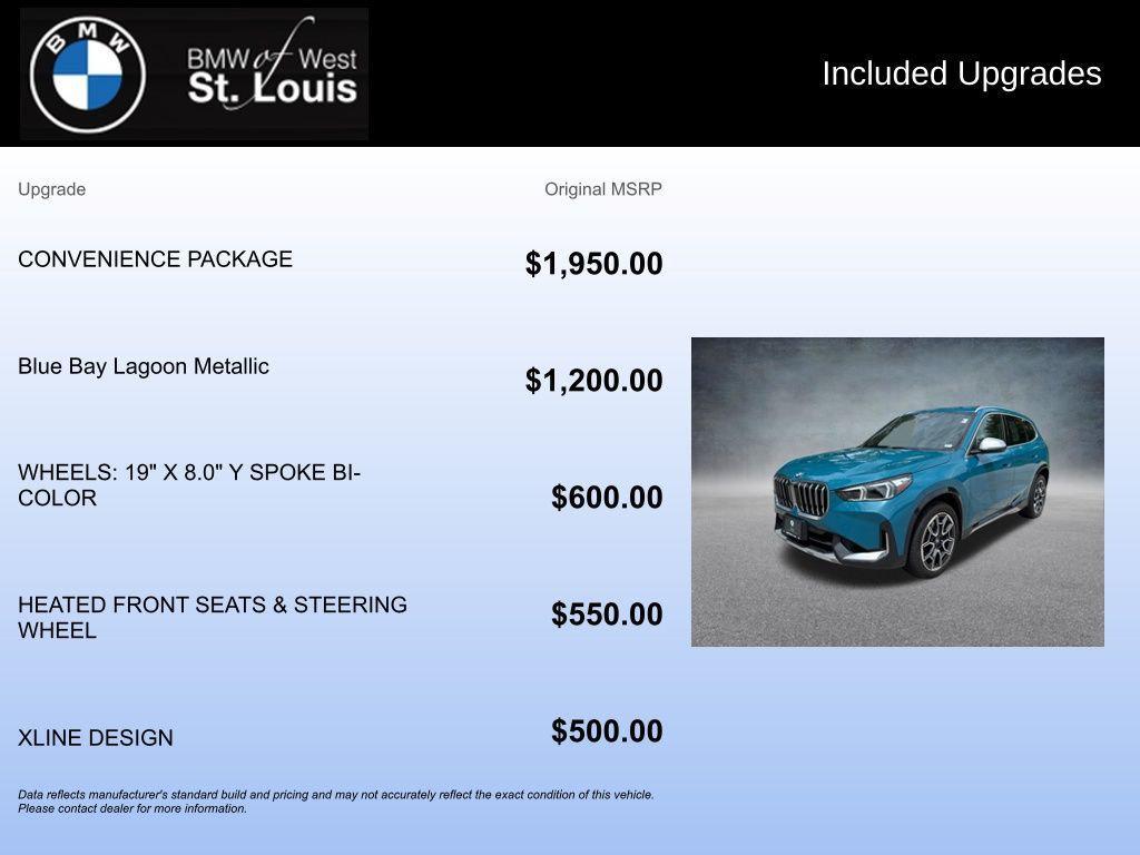 used 2023 BMW X1 car, priced at $30,549