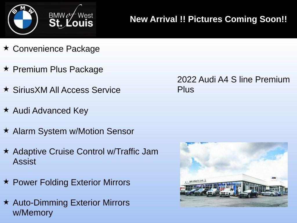 used 2022 Audi A4 car, priced at $24,138