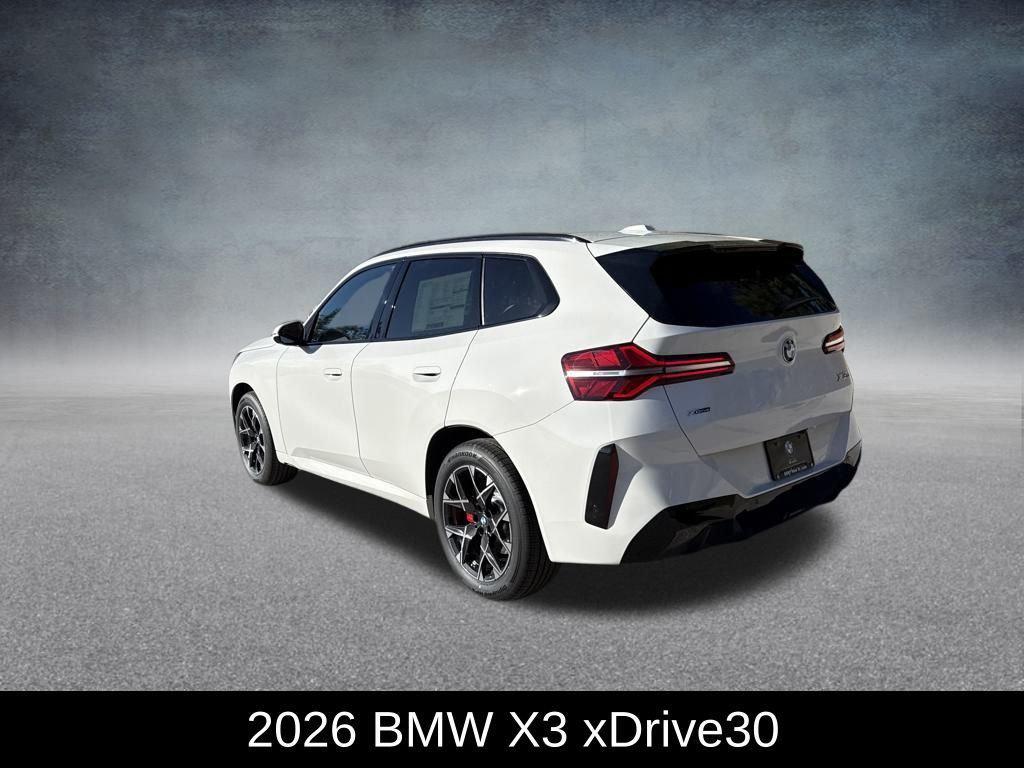 new 2026 BMW X3 car, priced at $56,675