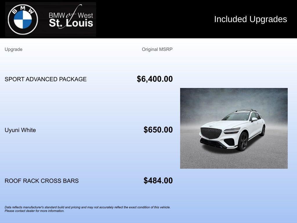 used 2025 Genesis GV70 car, priced at $51,995