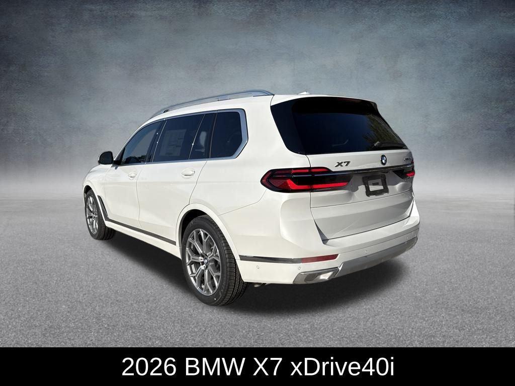 new 2026 BMW X7 car, priced at $97,240