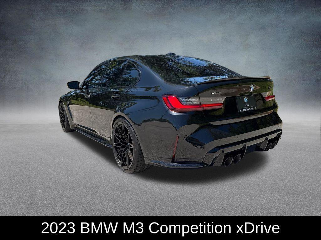 used 2023 BMW M3 car, priced at $87,885