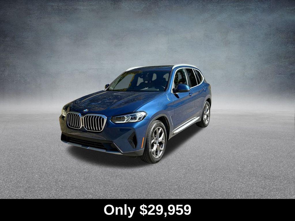 used 2022 BMW X3 car, priced at $28,467