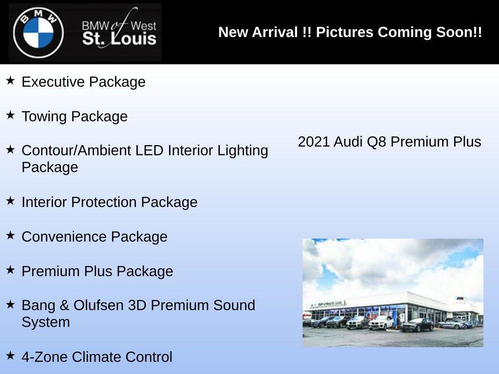 used 2021 Audi Q8 car, priced at $31,776