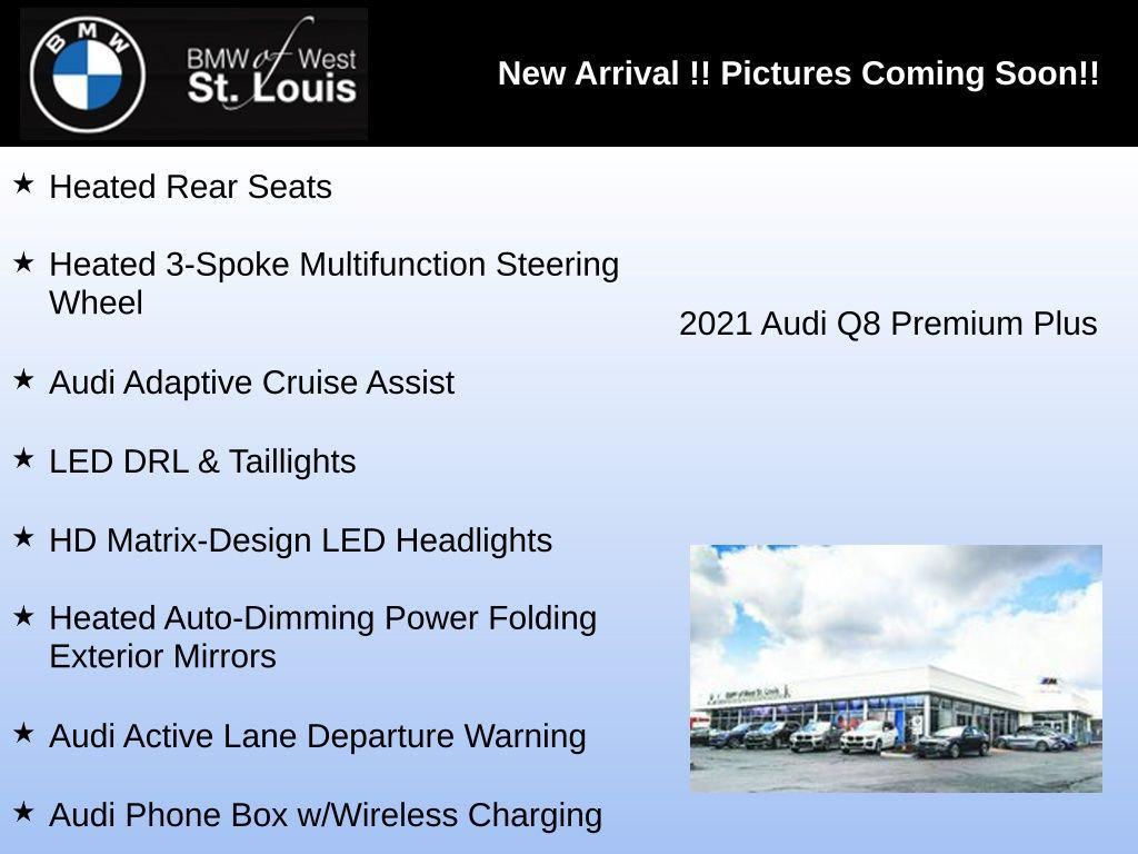 used 2021 Audi Q8 car, priced at $31,776