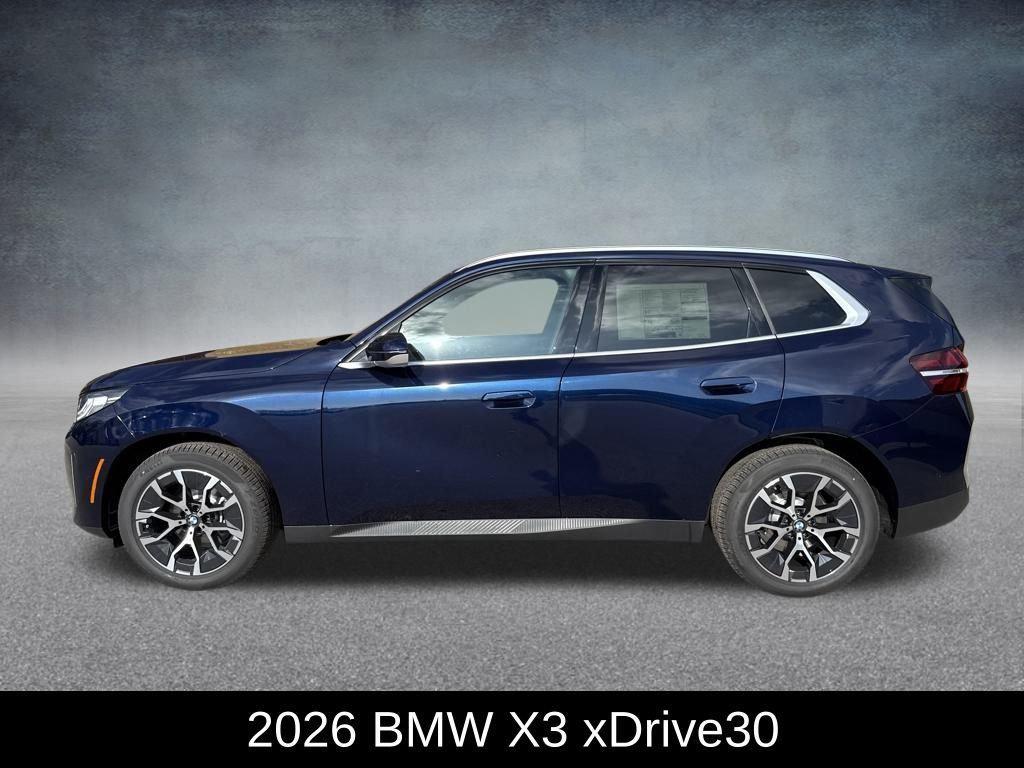 new 2026 BMW X3 car, priced at $55,425