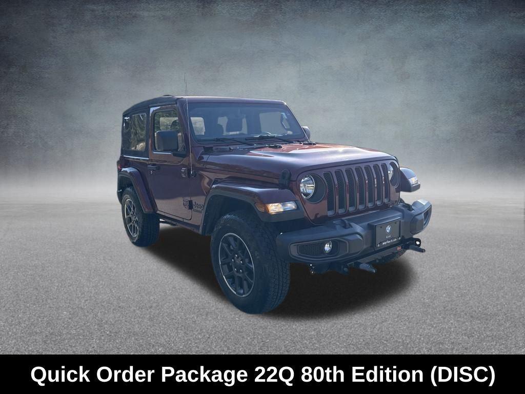 used 2021 Jeep Wrangler car, priced at $26,445