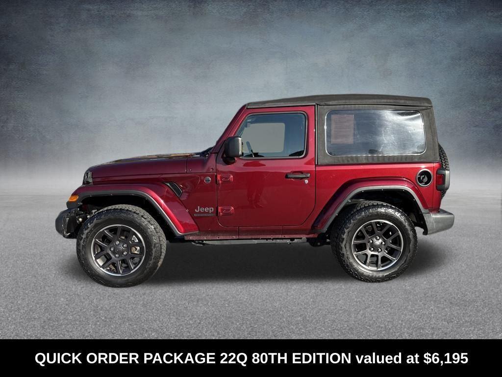 used 2021 Jeep Wrangler car, priced at $26,445