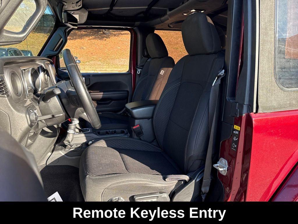used 2021 Jeep Wrangler car, priced at $26,445