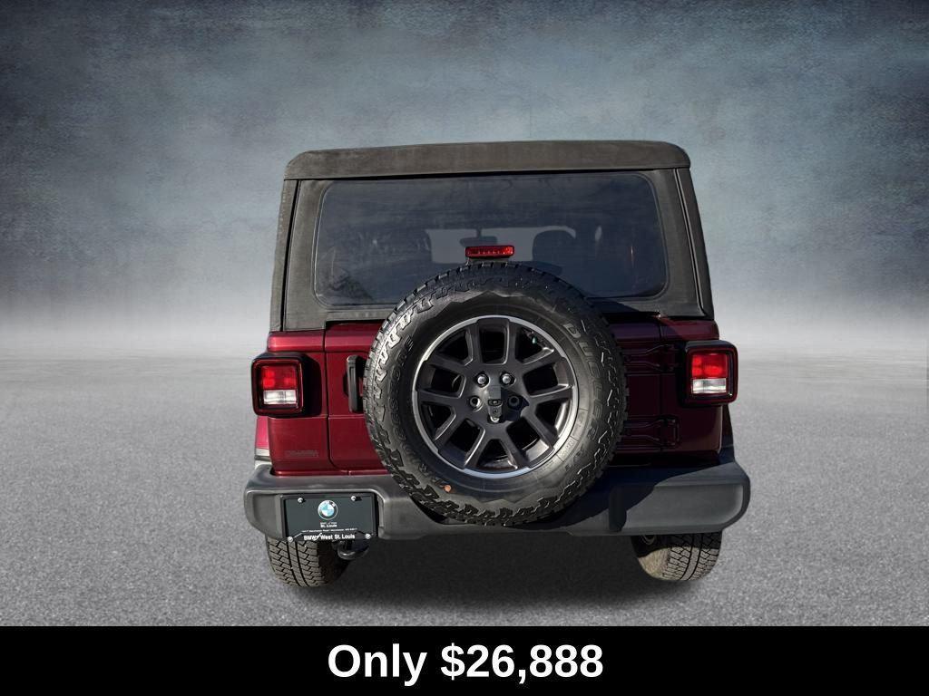 used 2021 Jeep Wrangler car, priced at $26,445