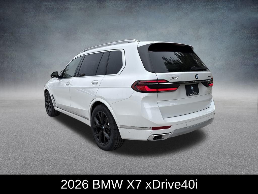 new 2026 BMW X7 car, priced at $96,210
