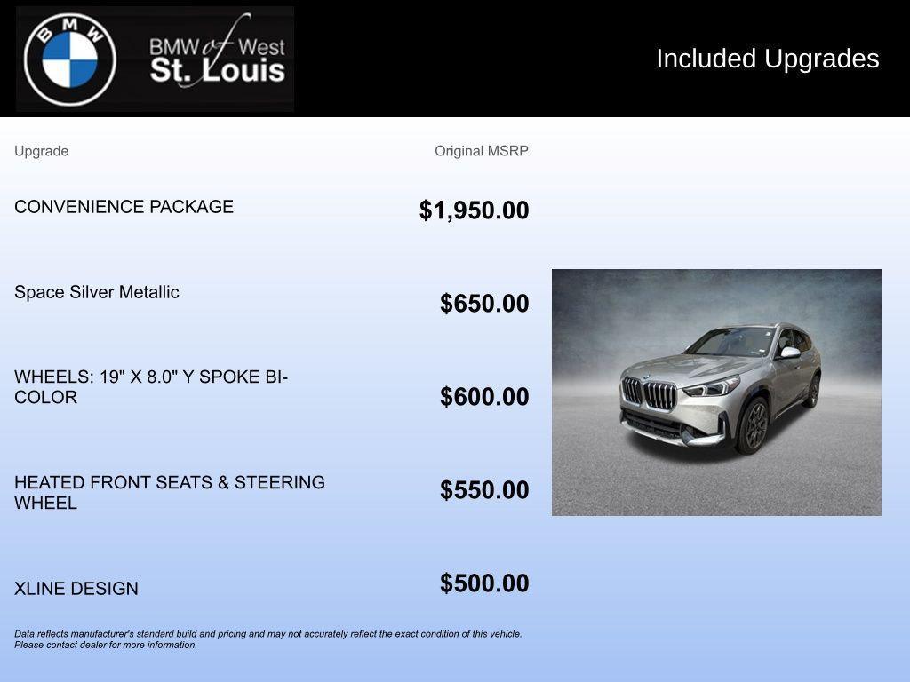 used 2023 BMW X1 car, priced at $31,555