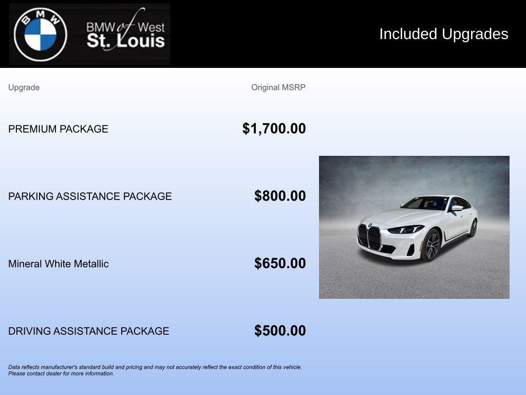 used 2026 BMW 430 Gran Coupe car, priced at $49,578
