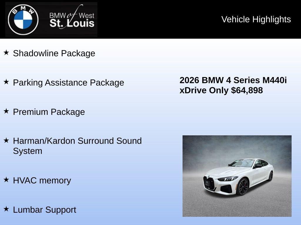 used 2026 BMW M440 car, priced at $64,898
