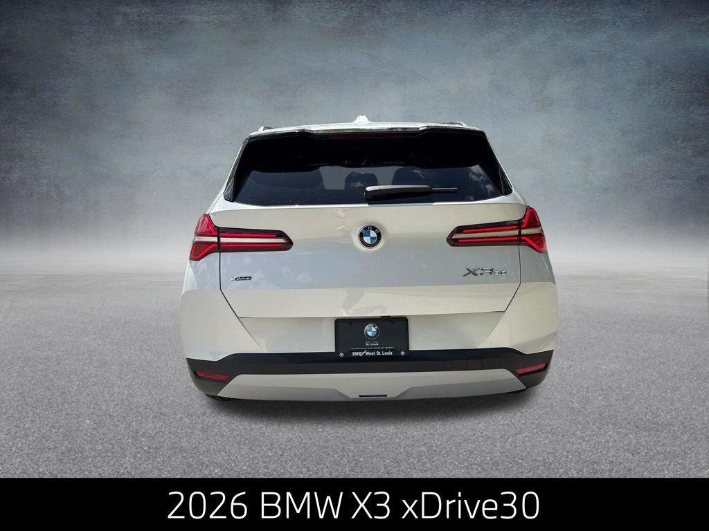 new 2026 BMW X3 car, priced at $54,950
