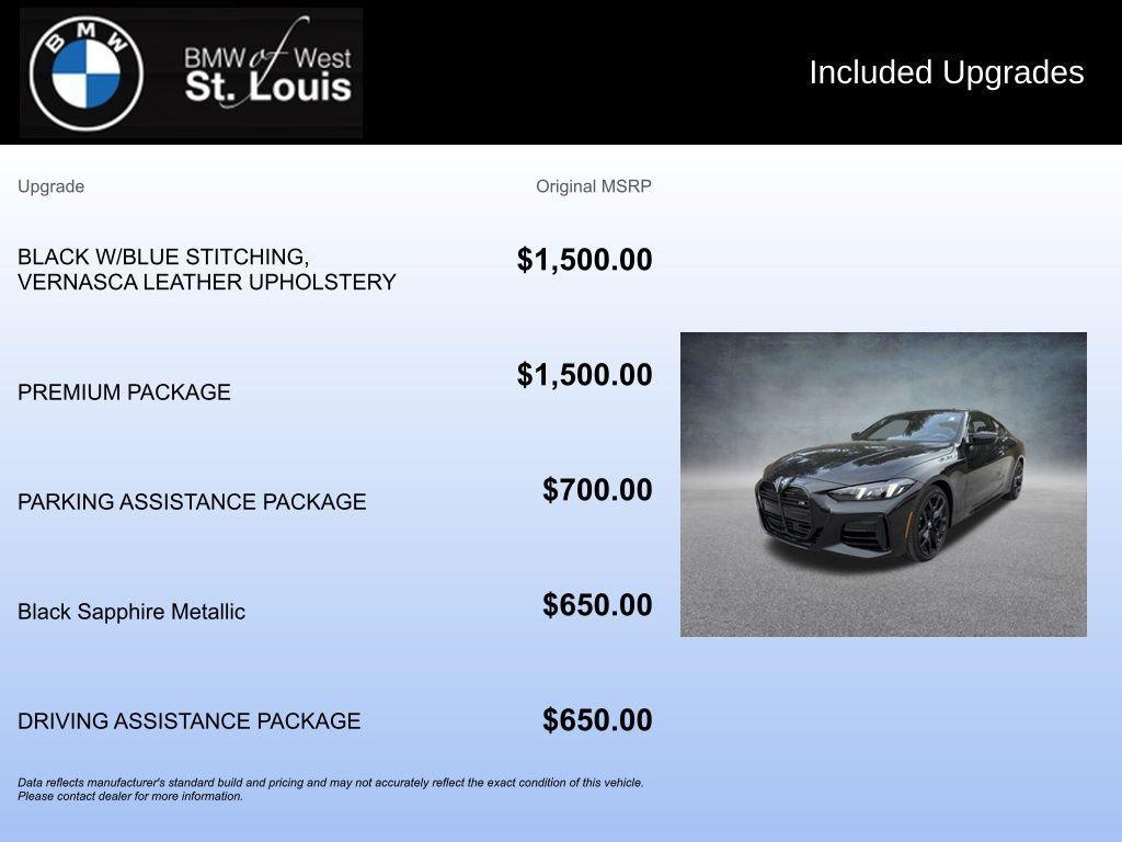 new 2026 BMW M440 car, priced at $75,955