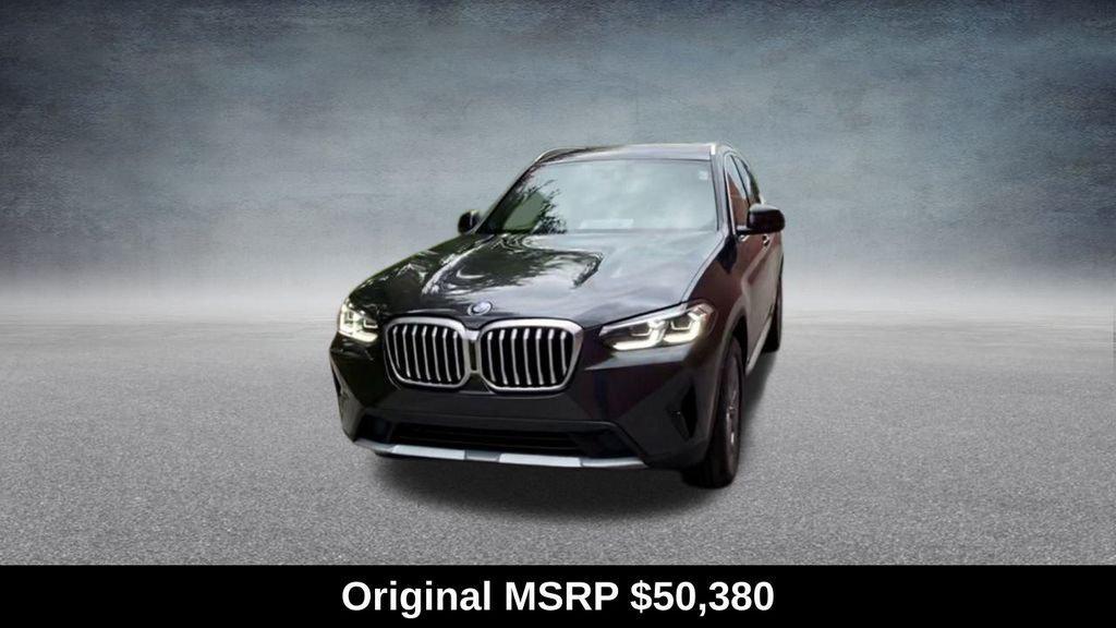 used 2022 BMW X3 car, priced at $24,545