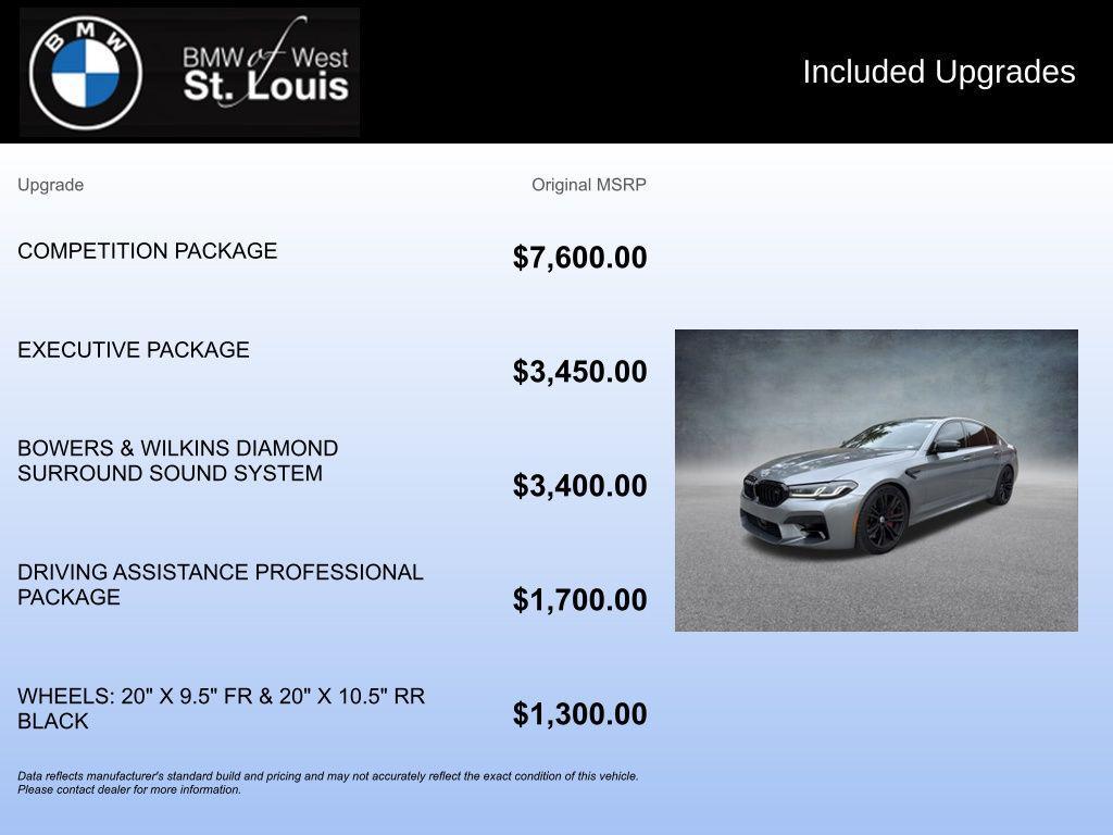 used 2023 BMW M5 car, priced at $89,504