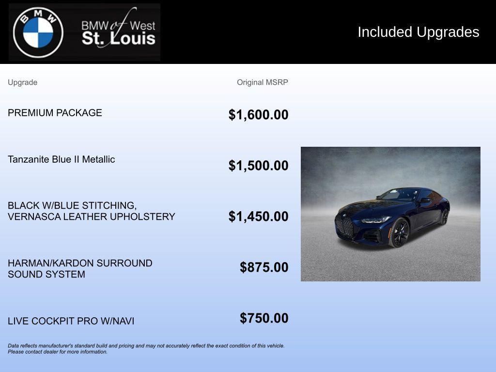 used 2022 BMW M440 car, priced at $40,788